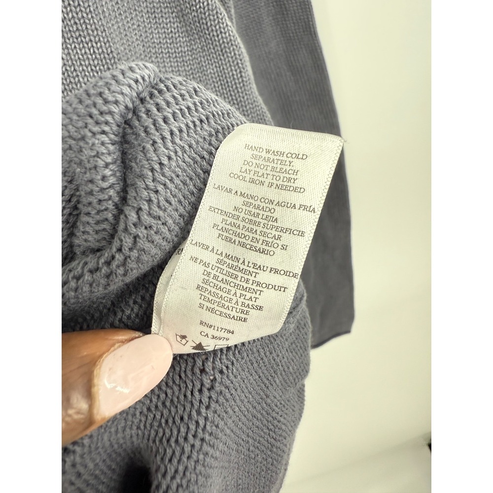 Rails Beachwood Knit Hooded Sweater Men's Size M Heritage Classic Comfort Preppy - Picture 7 of 8